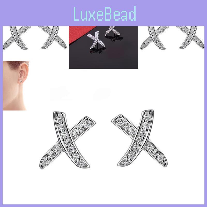 Trendy Geometric Crystal Stud Earrings For Women Wholesale Fashion Jewelry
