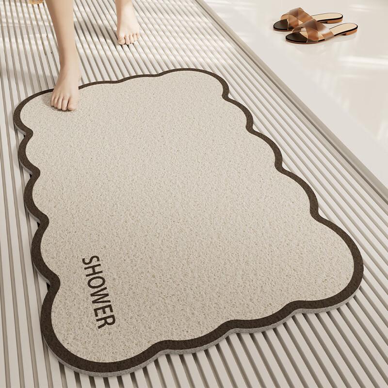 OEING Bathroom Anti-slip Looped Mat 60x90cm