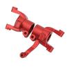 RC C Hub Carrier Aluminum Alloy C Hub Caster RC Car Upgrade Parts for Axial SCX6 1 6 RC Car Red
