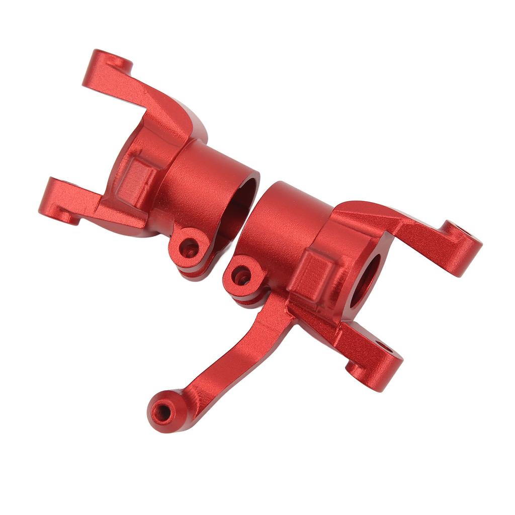 RC C Hub Carrier Aluminum Alloy C Hub Caster RC Car Upgrade Parts for Axial SCX6 1 6 RC Car Red