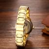 Women's Watch Sparkling Diamond Gold Cute Fashionable Roman Analog Display Waterproof Quartz Clock Golden Fashion Watch Women's Accessory - Birthday