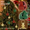 Christmas Bell Decorations Iron Atmosphere Large Ornaments To Decorate The Christmas Tree Creative Pendants