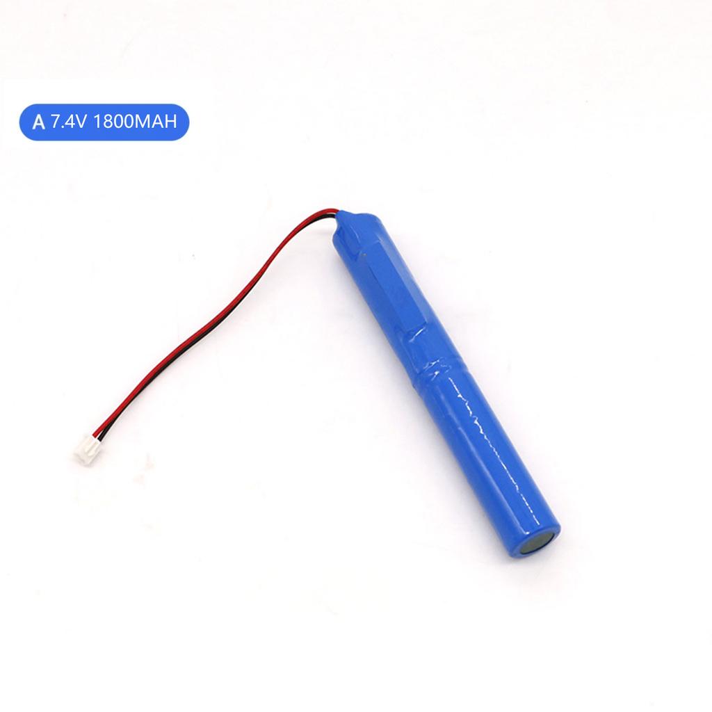 High Capacity 7.4V 18650 Battery Pack 2000mAh/2600mAh/3200mAh Lithium Batteries for Car LED Light & Gadgets