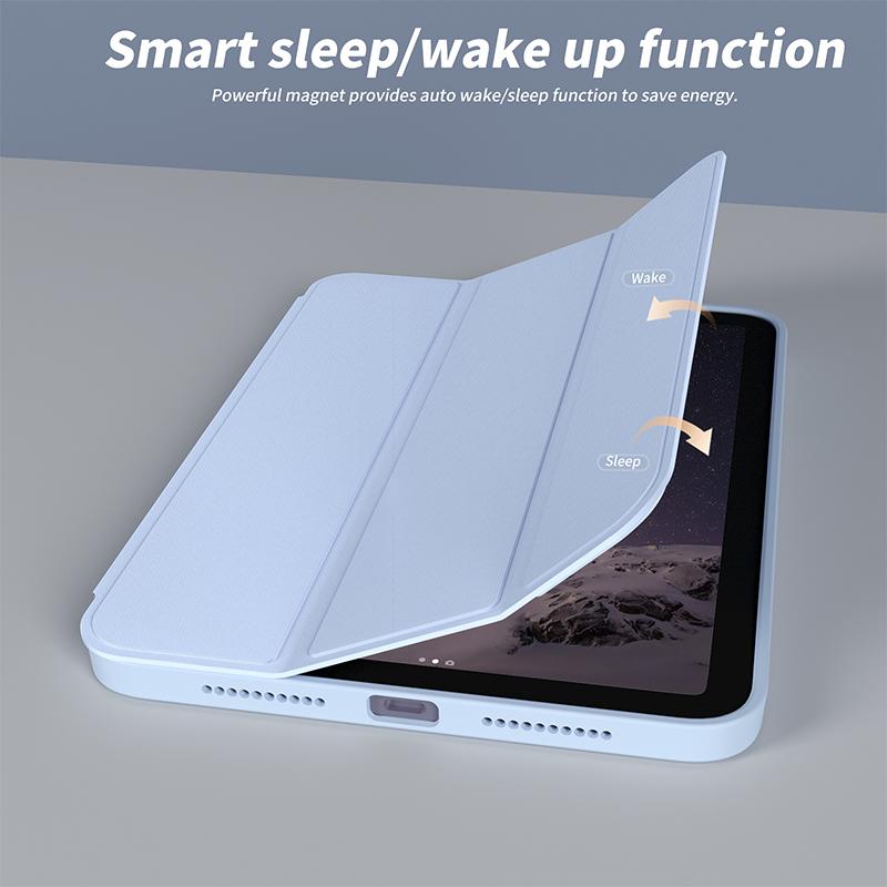Factory Price Auto Sleep Wake up Smart Fold Stand Function Tablet case for iPad Mini 6 Cover for iPad Mini 7 8.3inch