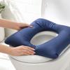 Toilet Cushion for Commode Chair, Leather Thick Pad for Adults and Elderly, Bathroom Accessory