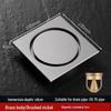 CHENDU Round Invisible Copper Floor Drain