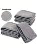 3Pcs Women'S Makeup, Face Wash, Solid Color Velcro Headbands, Sports Yoga Headbands, Spa Bathroom Headbands