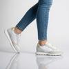 Ally Gold Silver - Women's Sneakers Shoes White Z36202-01 ORIGINAL