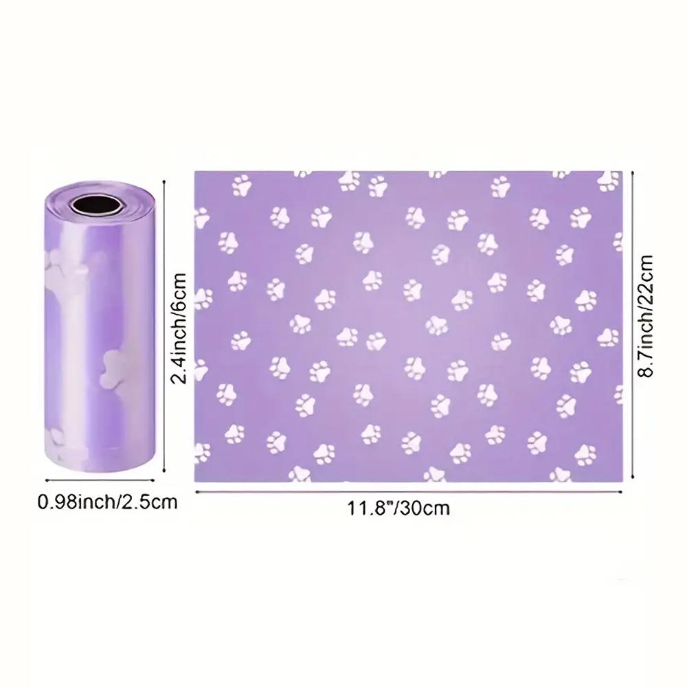 Degradable Pet Waste Bags for Small Office Trash Cans