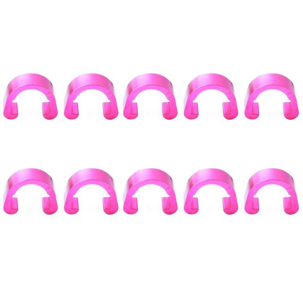 Cable MTB Bike Aluminum Zinc Zinc Alloy Bicycle C Clips Fixed Tubing Clips Fixed Clamp Clips C Shape Buckle
