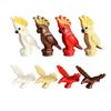 MOC Urban Zoo Model Farm Scene Building Block Accessories Owl Sheep Wolf Pig Flamingo Elephant Camel Children Brick Toy Gift R69