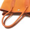 Hermes Garden Party TPM Tote Bag Hand Bag Leather/Canvas Orange