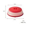 Microwave Cover for Food Splash-Proof BPA-Free with Foldable Shield for Home Use