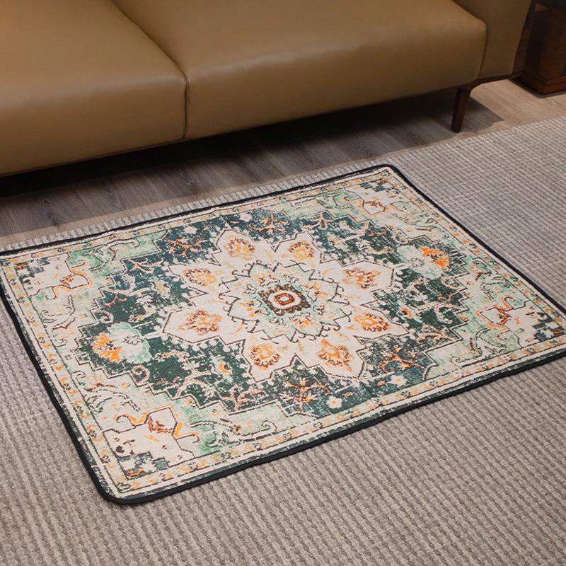 Bohemian Style Absorbent & Non-Slip Pet Urine Pad - Reusable Cushion for Cats & Dogs