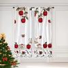 2 Pieces - Apple Pattern - Pole Bag Curtains, Bedroom, Living Room And Kitchen Decoration, Home Decoration, Window Decoration