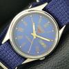 VINTAGE SEIKO 5 AUTOMATIC 7009A JAPAN MENS BLUE COLOR DIAL WATCH A708706-1