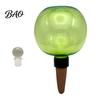 Reusable Watering Bulb Self Bulb, 500ml Transparent Automatic Plant Irrigation Ball, Low Maintenance Care Holiday with Lid for Indoor Houseplants