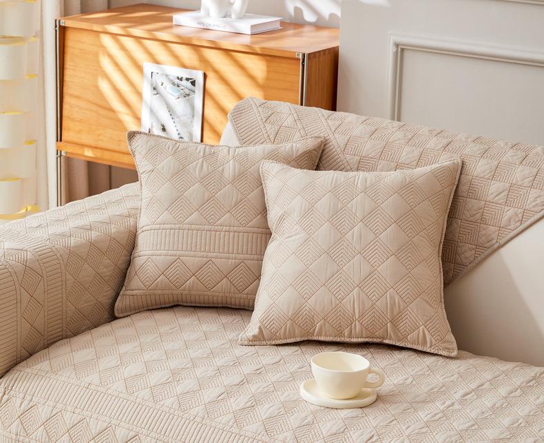 Pure Cotton Sofa Cushion: Four-Season, Non-Slip, Modern Universal Seat Cover, 2024 Edition.