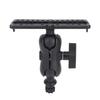 Fish Finder Mount Base Universal Mounting Plate 360 Degree Rotation Ball Mount Electronic Fish Finder Bracket for