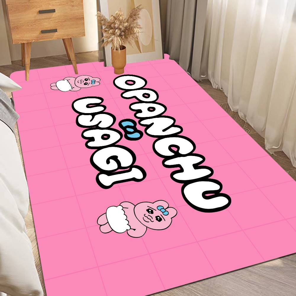 Cute O-OpanchuS-S Usagi Kitchen Mat Kids Room Bedroom Decoration Balcony Anti-Slip Doormat Living Room Alfombra