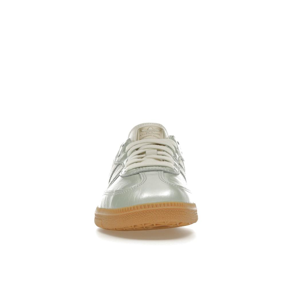 adidas Samba OG Linen Green Metallic Women Sneakers Off-White Cyber-Metallic IG1965