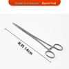 Stainless Steel Hemostatic Forceps - Straight/Curved Head, Surgical/Vascular Use, In Stock
