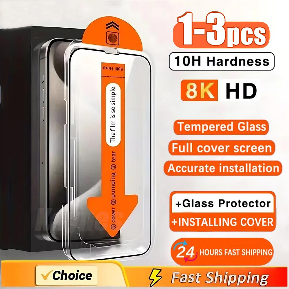 Tempered Glass For Samsung A55 A56 A54 5G A35 A34 A73 A72 A71 A50 A32 A30S A25 A23 A21S Dust Free Installation Screen Protector