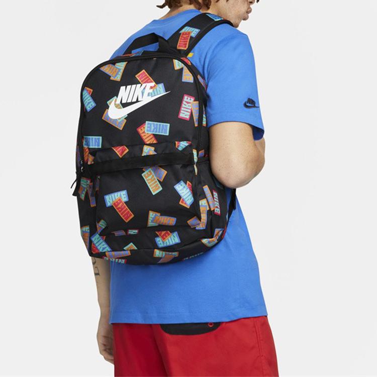 Nike Fabric Backpack Regular Unisex Black Lightweight Casual DM2159-010