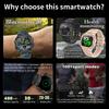 New 3ATM Waterproof Sports Smart Watch 1.75 inch Fitness Tracker 480 mAh LargeBattery  New Bluetooth Call Smartwatch