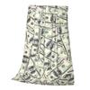 Creative U.S. Money Blanket, Single-Sided Thickened Polyester Throw Blanket, Soft Warm Nap Blanket for Sofa Bed Couch