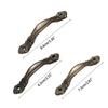 10pcs Unique Metal Handle Lightweight Pull Handle for Liquor Cabinet Wood Trunk