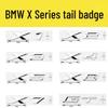 BMW X1-X7 Modified Car 3D Rear Emblem Sticker Letters