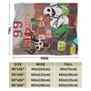 Super Soft 99 Nights In The Forest  Throw Blanket Premium Fleece Flannel Lightweight  Bed Blanket Cozy Warm Blankets All Season