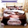 Gremlins 3pcs Bedding Set Duvet Cover Closure Includes 1 Duvet Cover & 2 Pillowcases for All Seasons Bedroom Home Dorm Decor