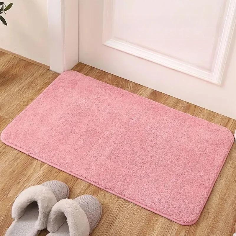 Bathroom absorbent mat quick drying non slip floor mat toilet rug carpet door mat bathroom bedroom carpet