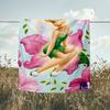 1PC Tinker Sprite Blanket Flannel Throw for Sofa, Indoor, Camping, Living Room, Office, Chair, And Bed Soft Birthday Christmas Gift