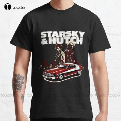 Starsky Hutch Classic Tshirt Unisexs Short Sleeve Shirts Custom Aldult Teen Unisex Digital Printing Tee Shirt Xs5xl Cotton New