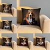Beagle Dog Cushion Cover Soft Reversible Durable Pillow Cover MultiScene Use for Home Car Daily Comfort