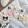 Sanrio Cartoon Rotating Stand Phone Case for iPhone 14/13/12/11 Pro Max