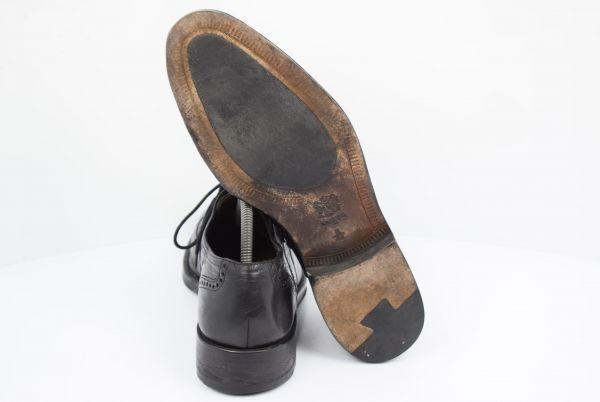Made in Germany Lloyd Leather Wingtip 26.5 Black Business Shoes(USED)