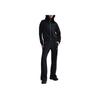 Nike Sportbekleidung Windrunner Logo Stehkragen Bequeme Langarmjacke Damenjacken Schwarz Weiß HJ0976-010