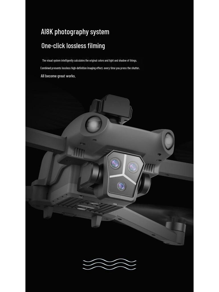 M16 Brushless Drone with Obstacle Avoidance & Screen Control for Professional Aerial Photography, Foldable Design
