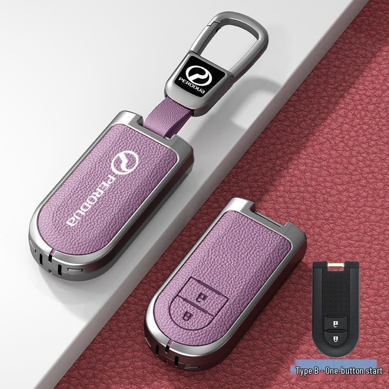 Universal Car Key Case: Fits PERODUA & Toyota Remotes, Key Shell Protection for Men & Women