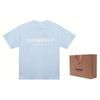 Burberry Regular Sleeve T Shirt Women's Sky Blue 80212711