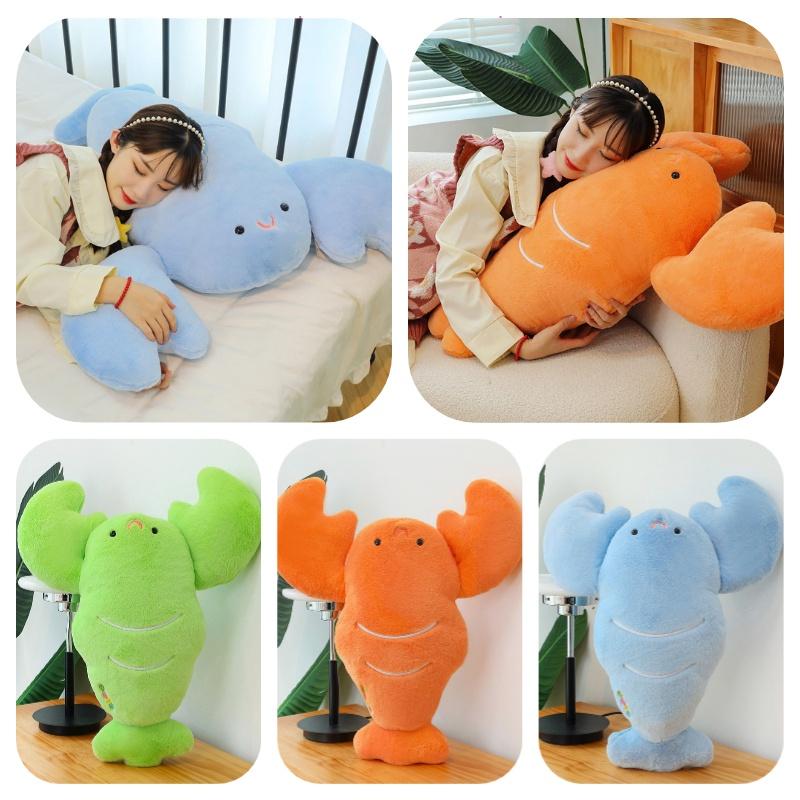 Niedliches, trendiges Hummer-Plüschtier – lustiges und kreatives Kuscheltier zum Schlafen und Schmusen – perfektes Geschenk