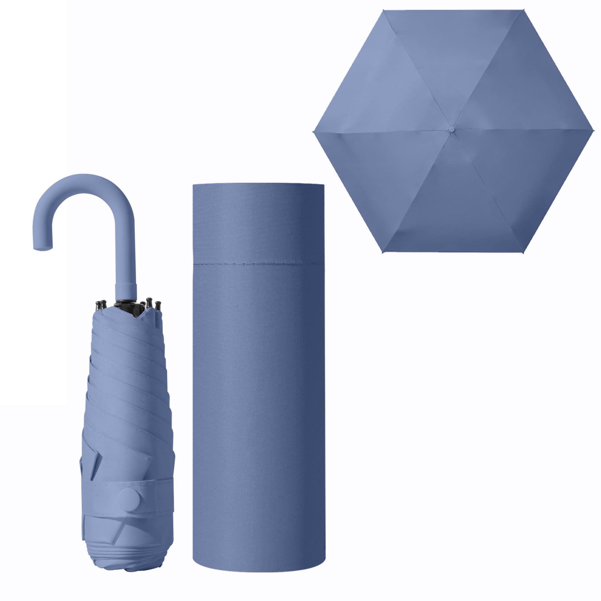 

складной 220г и прочный 6 ребер защита от УФ-лучей Легкий и тепловой как для солнечных, так и для дождливых дней Защита от солнечных ожогов и теплового удара УФ-защита Компактный и