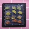 Half Lemon Slices Shape Jewelry Mold Decorating Silicone Moulds Silicone Texture for Art Projects and Shelf Displays