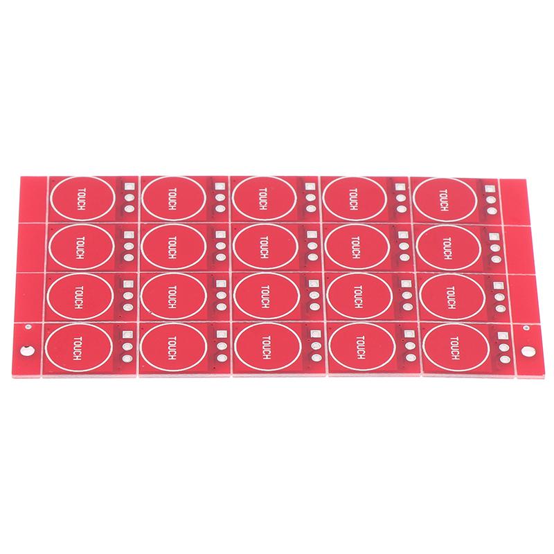 

20PCS TTP223 Touch Button Module Capacitor Type Single Channel Self Locking Touch Switch Sensor onesize