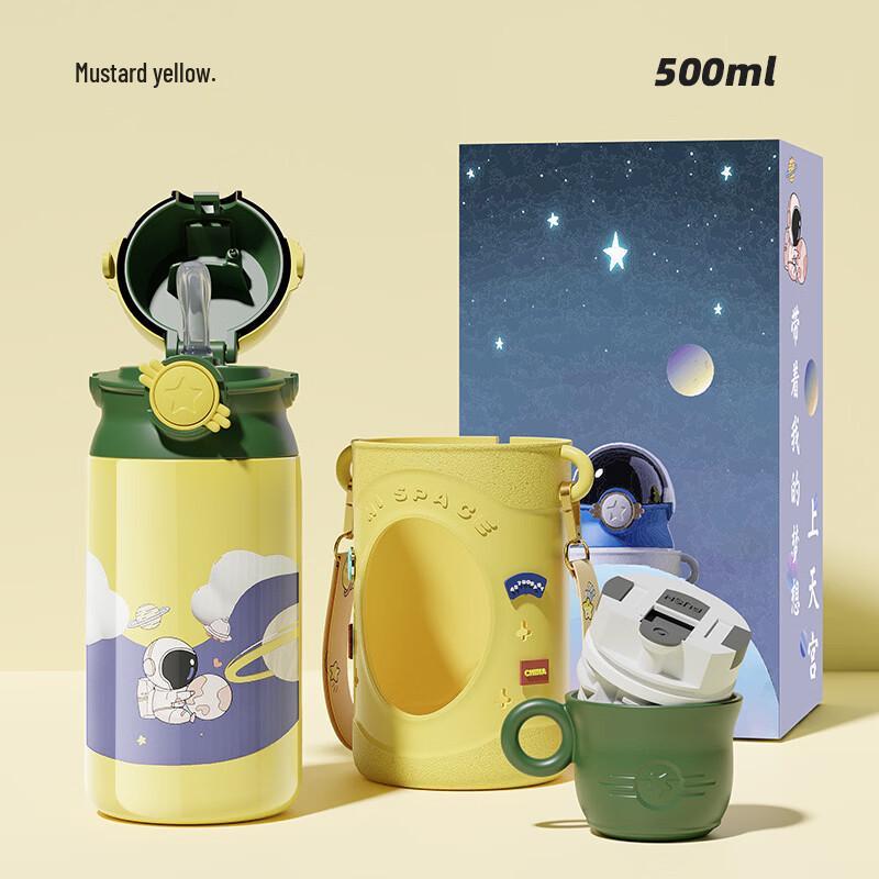 

OLOEY Children s 316 SS Insulated Straw Water Bottle