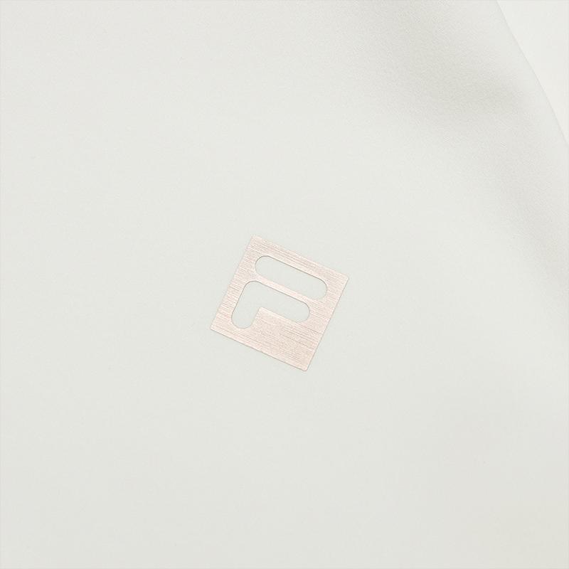 Fila Fitness Versatile Casual Comfortable Hooded Long Sleeve Jacket Women Jackets Egrets-White A11W511710F-WT